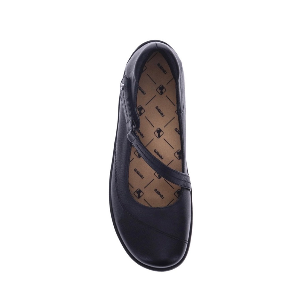 NWT Revere Women’s Petra Black Mary Janes 8W
